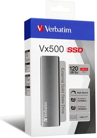 VERBATIM External SSD 120GB (47441)