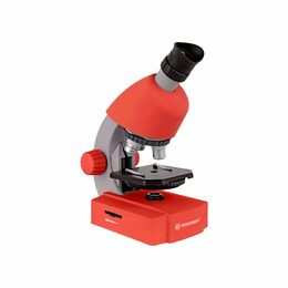 Bresser Junior 40x-640x Microscope, red (70122)