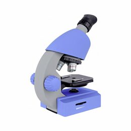 Bresser Junior 40x-640x Microscope, blue