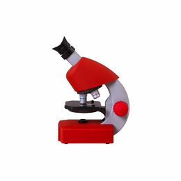 Bresser Junior 40x-640x Microscope, red (70122)