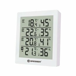 Bresser Temeo Hygro Quadro Weather Station-white