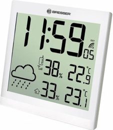 Bresser TemeoTrend JC LCD RC Weather Station-white