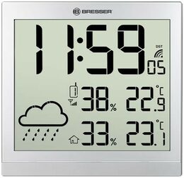 Bresser TemeoTrend JC LCD RC Weather Station-white
