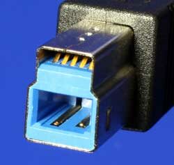 Kabel USB 3.0 A-B 3 m, černý