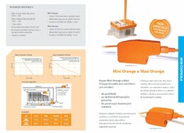 Čerpadlo kondenzátu Midea/Comfee Aspen Mini Orange FP 2212 kapacita 12l/hod, max. výtlak 10 m