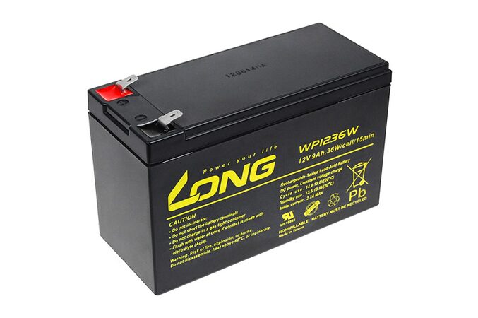 Baterie Avacom Long 12V 9Ah olověný akumulátor HighRate F2