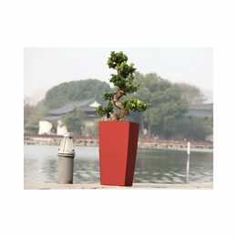 Samozavlažovací květináč G21 Linea mini červený 26 cm