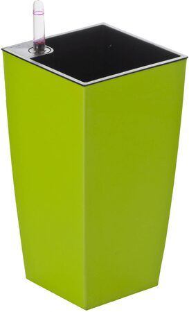 Samozavlažovací květináč G21 Linea mini zelený 26 cm