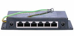 POE Gigabitový stíněný 6-portový pasivní panel