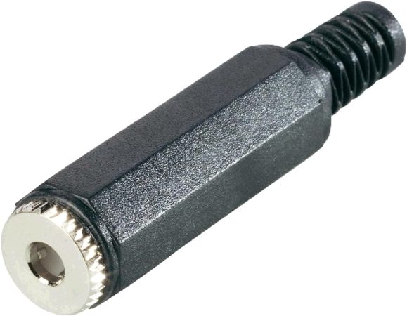 Zásuvka jack 3,5 mm na kabel,4 pin