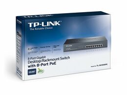 Switch TP-Link SG2210P Smart, 8x GLAN/POE, 2x SFP, Omáda SDN