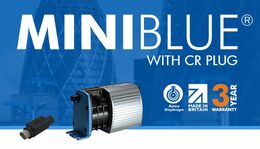 Čerpadlo kondenzátu Charles Austen Mini Blue Cooling Signal kapacita 8l/hod, max. výtlak 8 m (kanál, strop, vzdálené umí