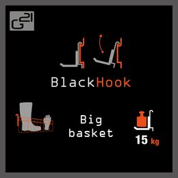 G21 BlackHook big basket 63 x 14 x 35 cm