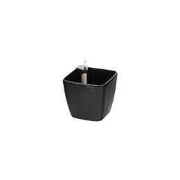 Samozavlažovací květináč G21 Cube mini černý 13.5 cm