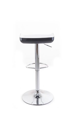 Barová židle G21 Whieta plastová white/black