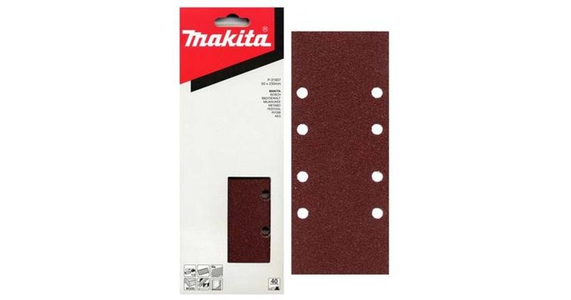 Brusný papír Makita P-36033 93x228mm K180, 10ks