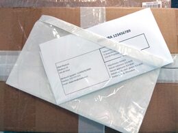 Obálka fóliová samolepící na balík na doklady C5, 17,5 x 23,5 cm, 100 ks