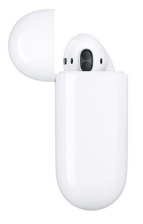 Sluchátka Apple AirPods , bezdrátové nabíjecí pouzdro (2019)