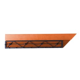 Přechodová lišta G21 třešeň pro WPC dlaždice, 38,5 x 7,5 cm rohová (levá) PRL2LL