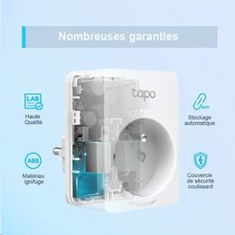 Chytrá zásuvka TP-Link Tapo P100(1-pack) regulace 230V přes IP, Cloud, WiFi