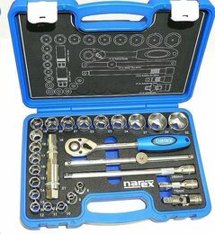 Narex 443000904 Profi 27-dílná 1/2" v plastovém kufříku
