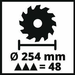 Pokosová pila Einhell TC-SM 254 Classic s pojezdem