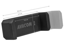 Držák AVACOM DriveG6 HOCA-CLIP-A1 do mřížky ventilace v autě