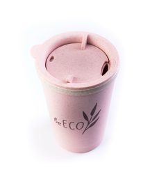 Eko kelímek G21 beECO Espresso 280 ml, růžový
