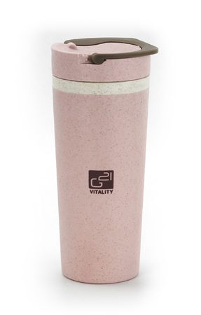 Eko kelímek G21 beECO Americano 450 ml, růžový