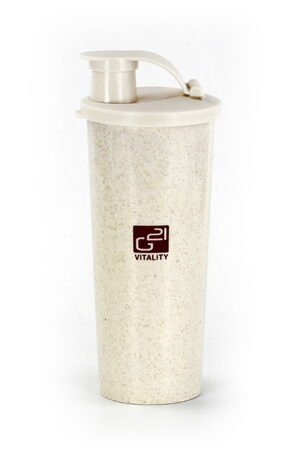 Shaker G21 beECO Fitness 450 ml, béžový