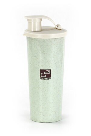 Shaker G21 beECO Fitness 450 ml, zelený