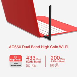 USB klient TP-Link Mercusys MU6H Wireless USB adapter AC650, 2,4GHz 200Mbps/5,4GHz 433Mbps