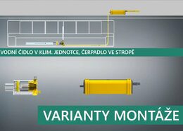 Čerpadlo kondenzátu Refco COMBI kapacita až 42l/hod, max. výtlak 20 m (pod jednotku)