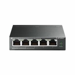 Switch TP-Link TL-SF1005LP 5x LAN, 4xPoE+, 41W, dosah 250m, kov