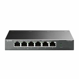 Switch TP-Link TL-SF1006P 6x LAN, 4x PoE+, 67W, kov