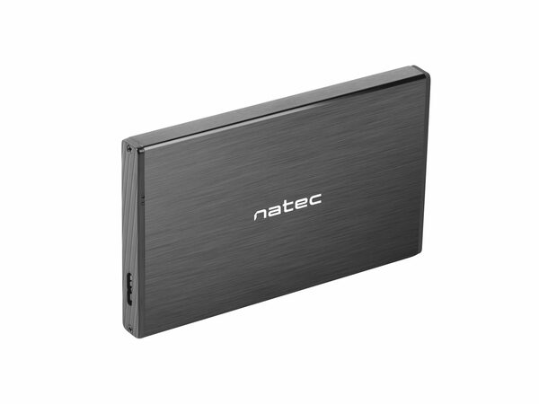 Externí box Natec NKZ-0941 HDD 2,5", USB 3.0, černý, hliníkové tělo