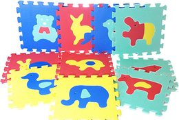 Wiky 186211 puzzle Zvířata 30x30cm 10 ks