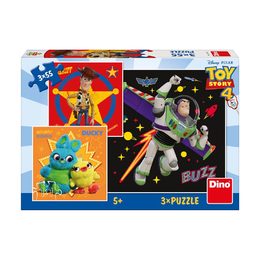 Rock David Toy Story 4 18x18cm v krabici 27x19x3,5cm 3x55 dílků