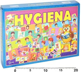 Hygiena 4 logické hry společenská hra v krabici 29x20x4cm