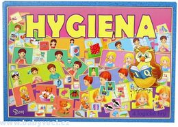 Hygiena 4 logické hry společenská hra v krabici 29x20x4cm
