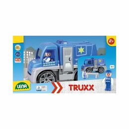 LENA 4455 Truxx Policie s příslušenstvím v okrasném kartonu