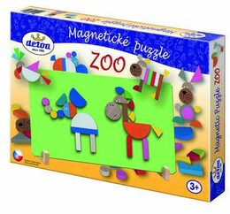 Detoa Magnetické puzzle ZOO v krabici 33x23x3,5cm