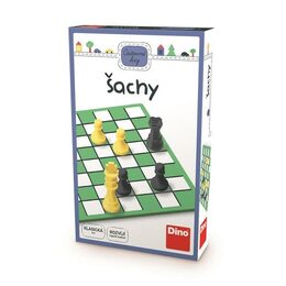 Šachy cestovní hra v krabičce 11,5x18x3,5cm