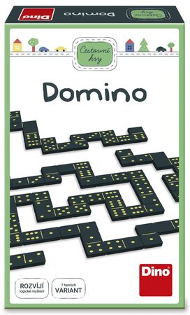 Domino cestovní hra v krabičce 11,5x18x3,5cm