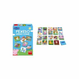 Pexeso 48 pevných kartiček Prasátko Peppa/Peppa Pig společenská hra v krabičce 12x18x3,5cm