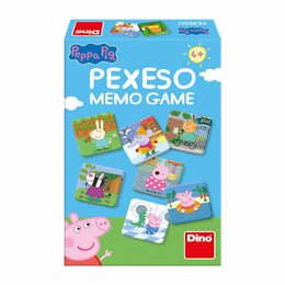 Pexeso 48 pevných kartiček Prasátko Peppa/Peppa Pig společenská hra v krabičce 12x18x3,5cm