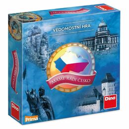 Máme rádi Česko rodinná společenská hra v krabici 24x24x6cm