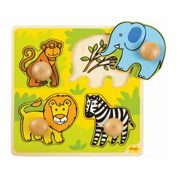 Bigjigs Toys moje první vkládací puzzle safari