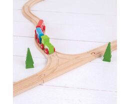 Bigjigs Rail T výhybka 2 ks