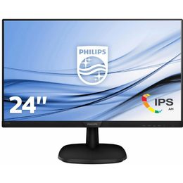 Monitor Philips 243V7QSB 23,8'',LED, IPS, 5ms, 10000000:1, 250cd/m2, 1920 x 1080